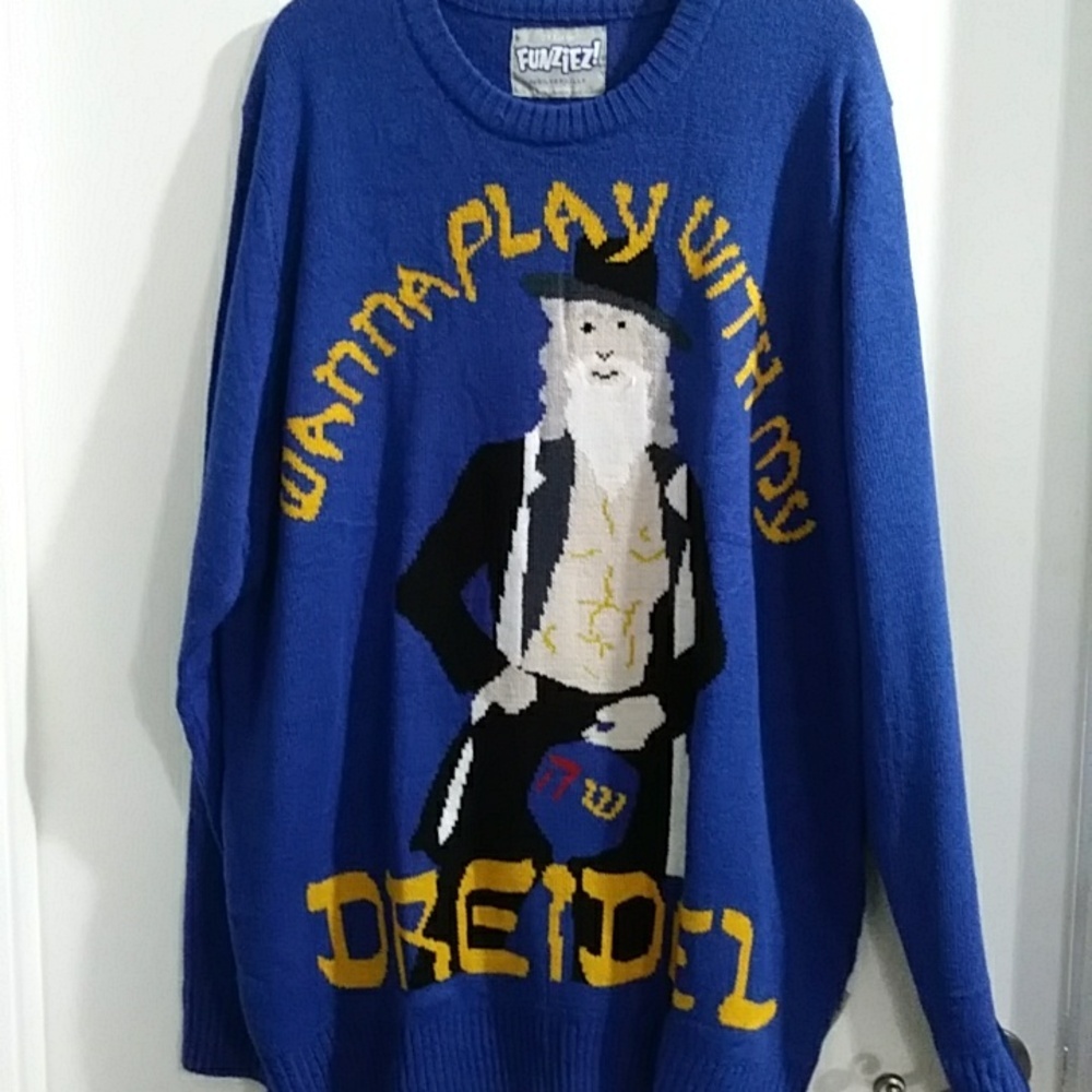 FUNZIEZ Ugly Christmas Sweater Size 2XL *NWT* - Picture 3 of 7